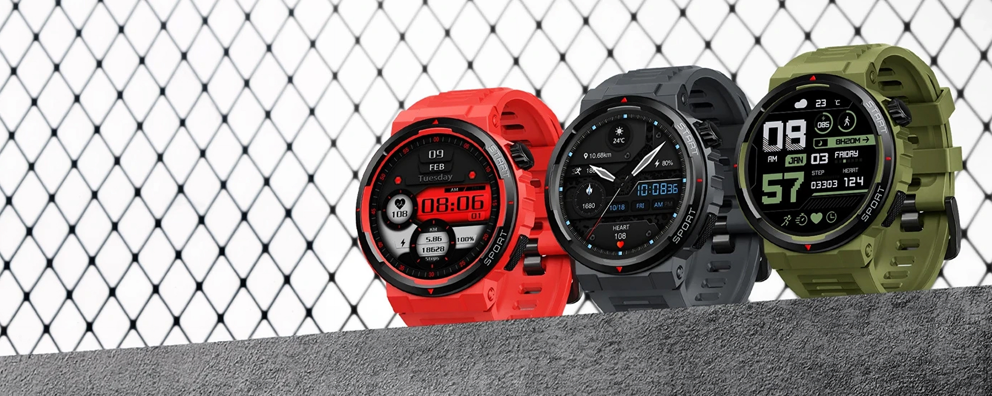 Smartwatch Zeblaze Ares 3 Plus - czarny